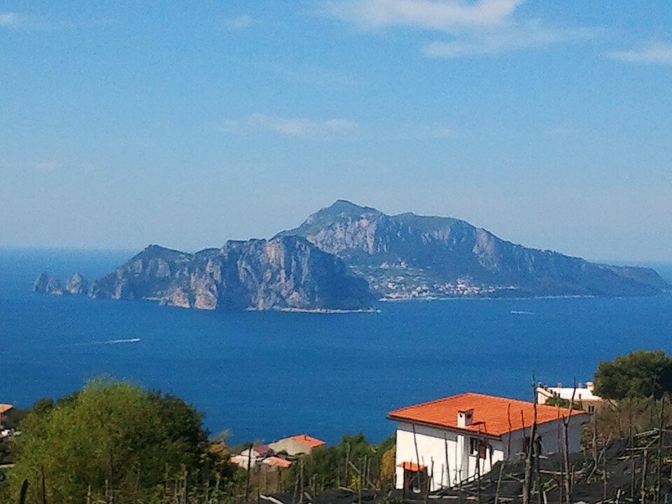 Capri in Cartolina - Vista da Termini (Massa Lubrense)