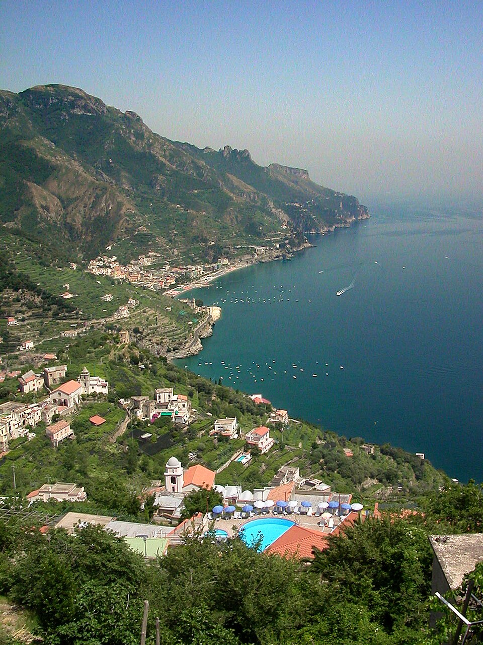 Ravello-coastline